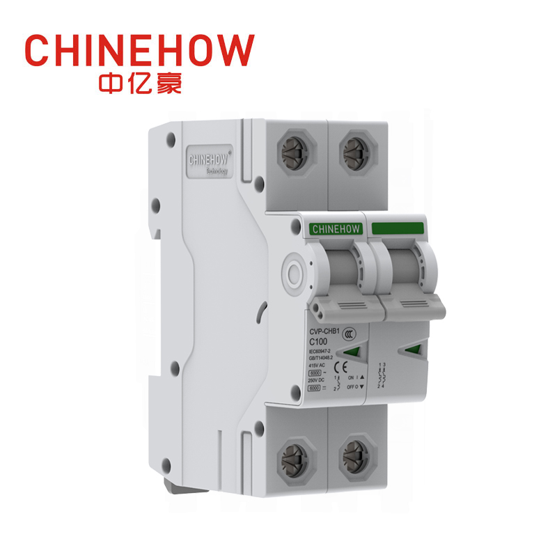 قاطع الدائرة المصغر الأبيض CVP-CHB1 Series IEC 2P