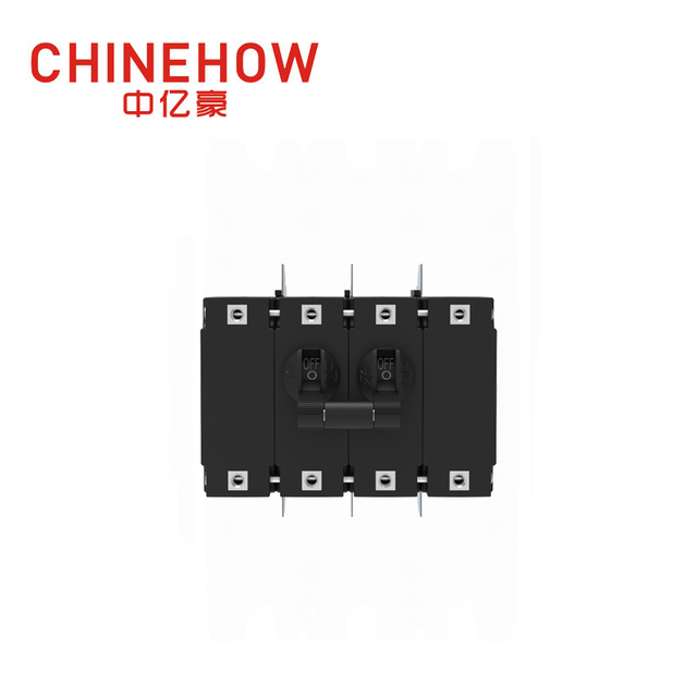 قاطع الدائرة المغناطيسية الهيدروليكية CVP-TH مشغل بمقبض طويل 2 القطب مع برغي M4 مع عروات رفع 4P 