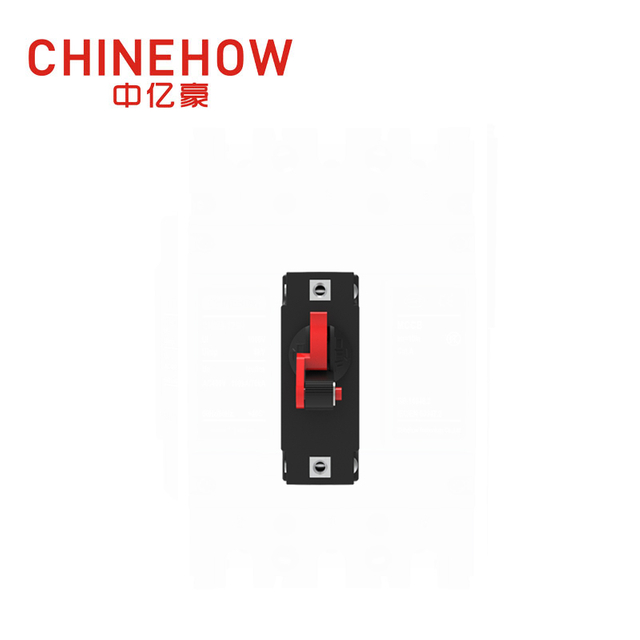 قاطع الدائرة المغناطيسية الهيدروليكية CVP-TH مشغل بمقبض طويل مع واقي مع برغي M4 مع عروات Upturend 1P 