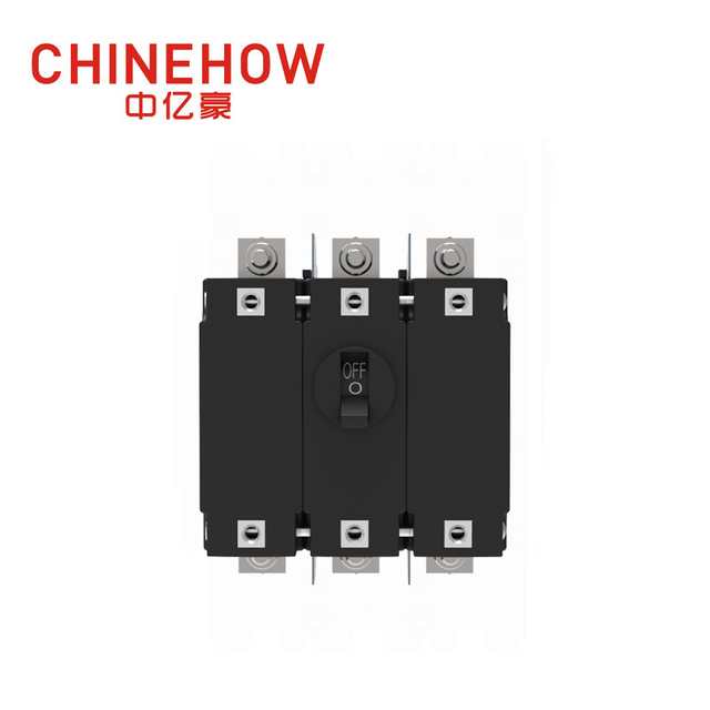 قاطع الدائرة المغناطيسية الهيدروليكية CVP-TH المحرك ذو المقبض القصير مع برغي M5 عازمة 90 درجة 3P 