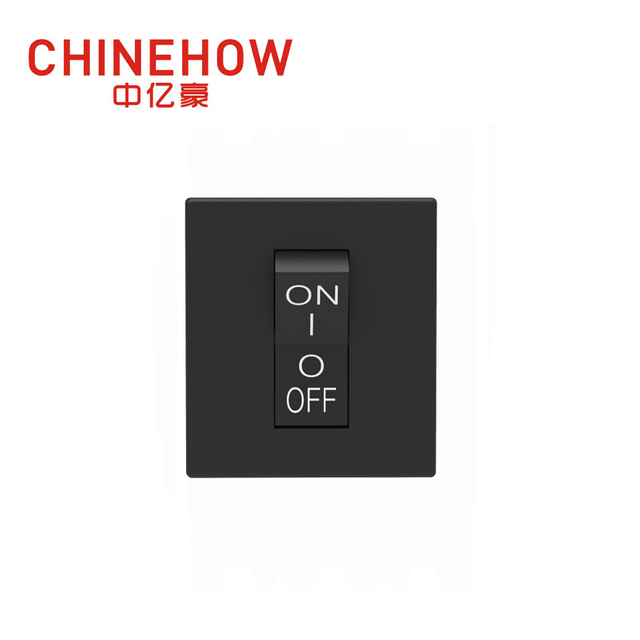 قاطع الدائرة المغناطيسي الهيدروليكي CVP-SM المشغل المتأرجح بزاوية مع ناقل لولبي M4 2P مفتاح مساعد أسود